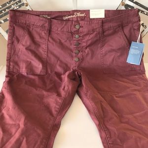 Universal Thread Burgundy Jeans